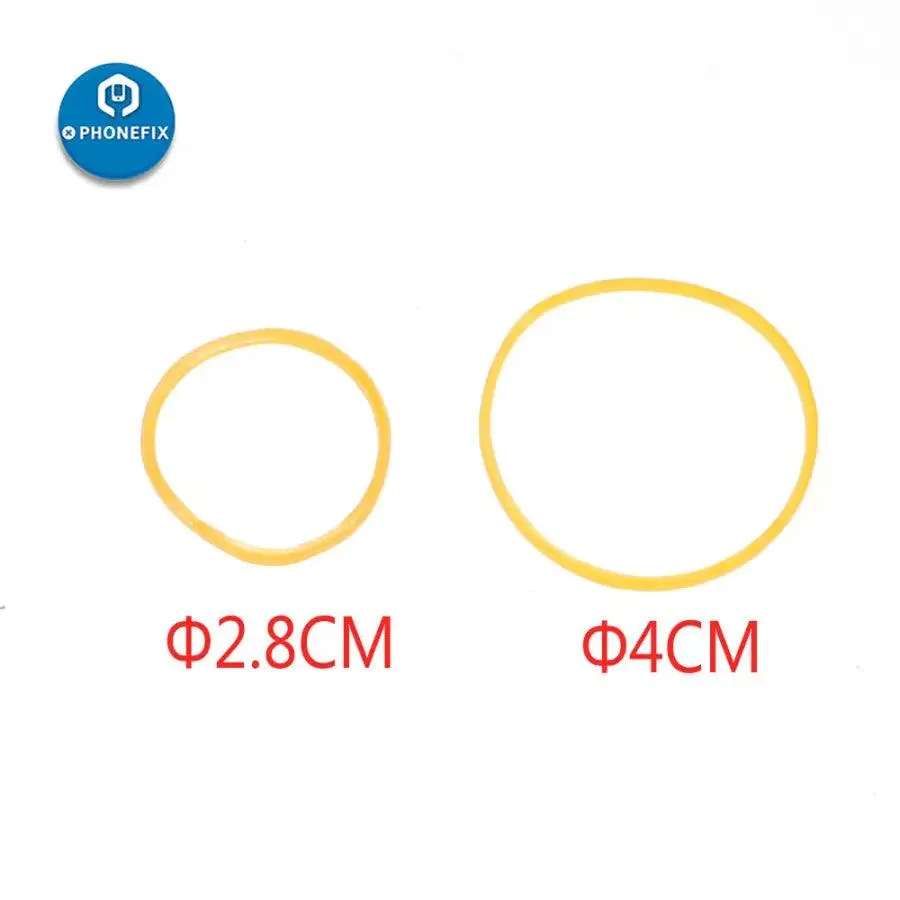 10Pcs Elastic Rubber Band Ring Phone LCD Screen Fastening tool