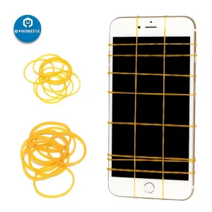 10Pcs Elastic Rubber Band Ring Phone LCD Screen Fastening tool