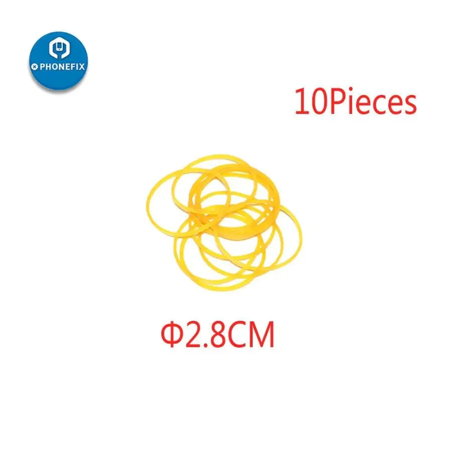 10Pcs Elastic Rubber Band Ring Phone LCD Screen Fastening tool