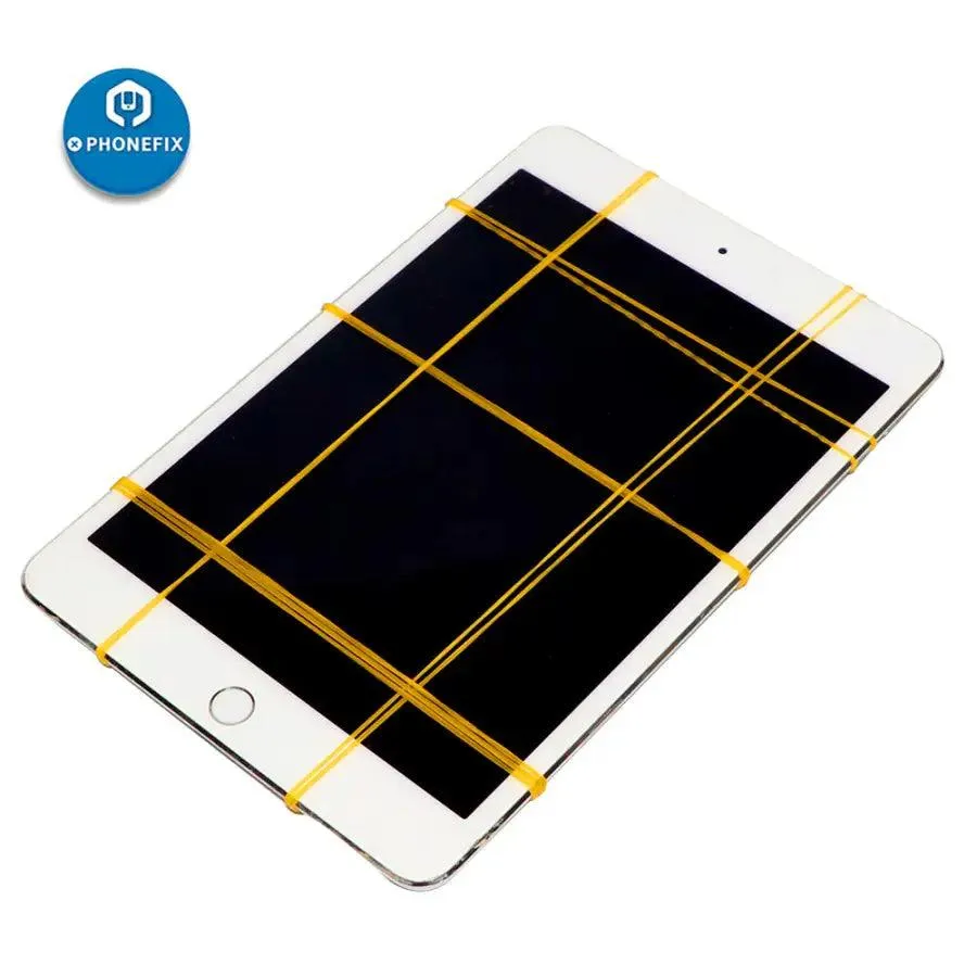 10Pcs Elastic Rubber Band Ring Phone LCD Screen Fastening tool
