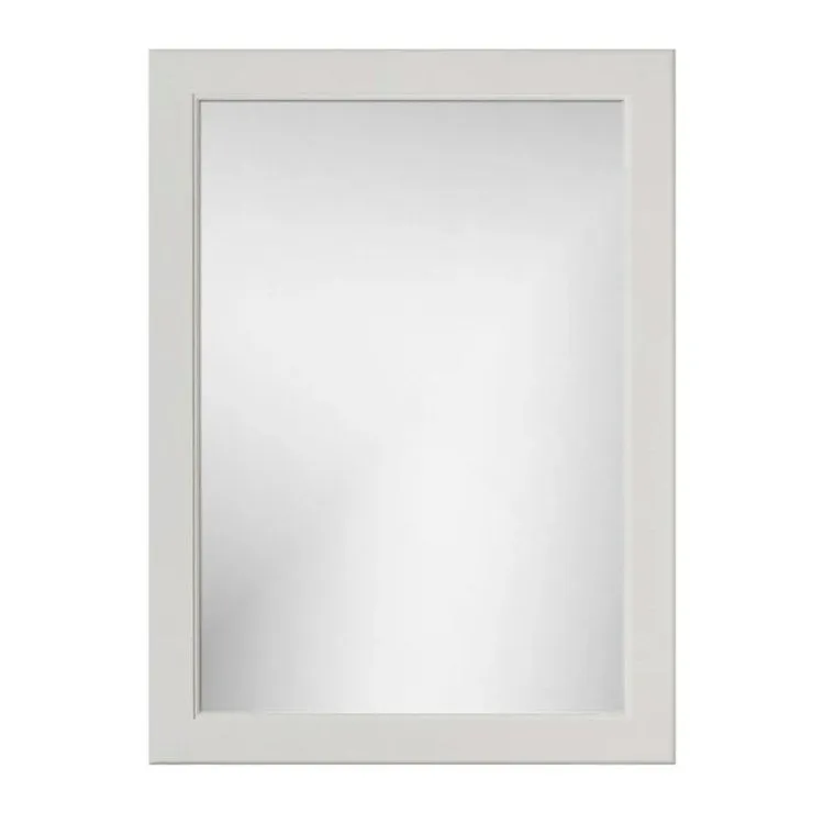 24"W x.75"D x 32"Framed Mirror Rounded Dewy Morning