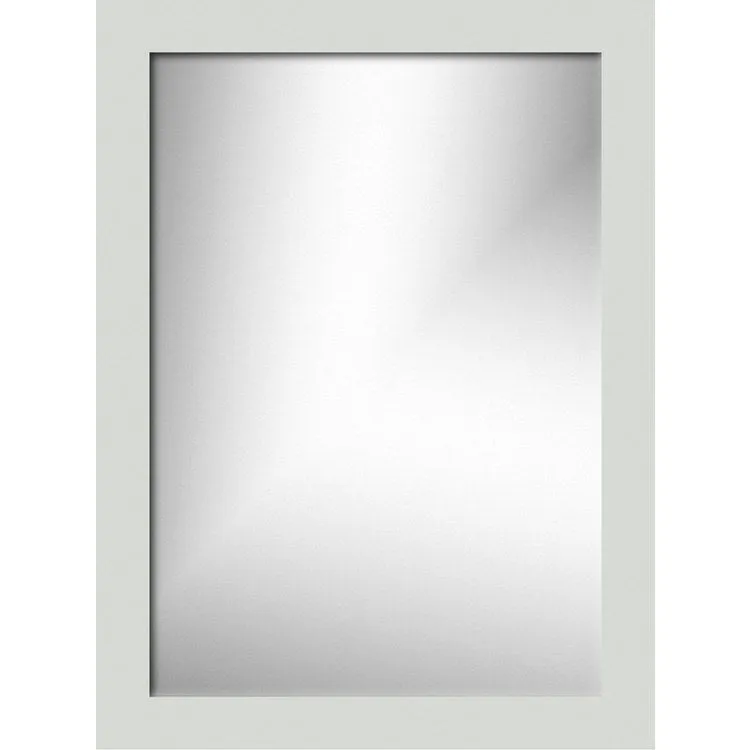 24"W x.75"D x 32"Framed Mirror Square Dewy Morning