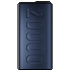 Ambrane 20000mAh Power Bank, 20W Fast Charging, Tripe Output, Type C PD (Input & Output), Quick Charge, Li-Polymer, Multi-Layer Protection for iPhone, Smartphones & Other Devices (Stylo 20K, Blue)
