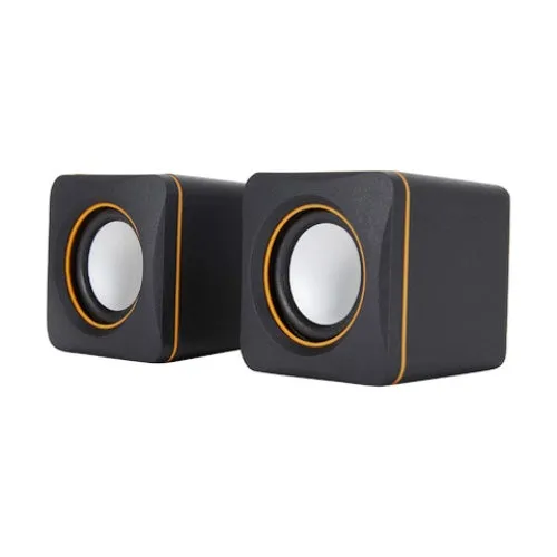 Anko Small 3W Desktop PC Speakers - Black