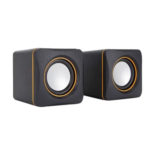Anko Small 3W Desktop PC Speakers - Black