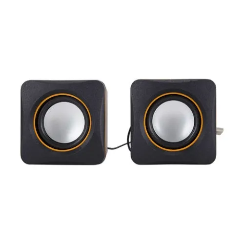 Anko Small 3W Desktop PC Speakers - Black