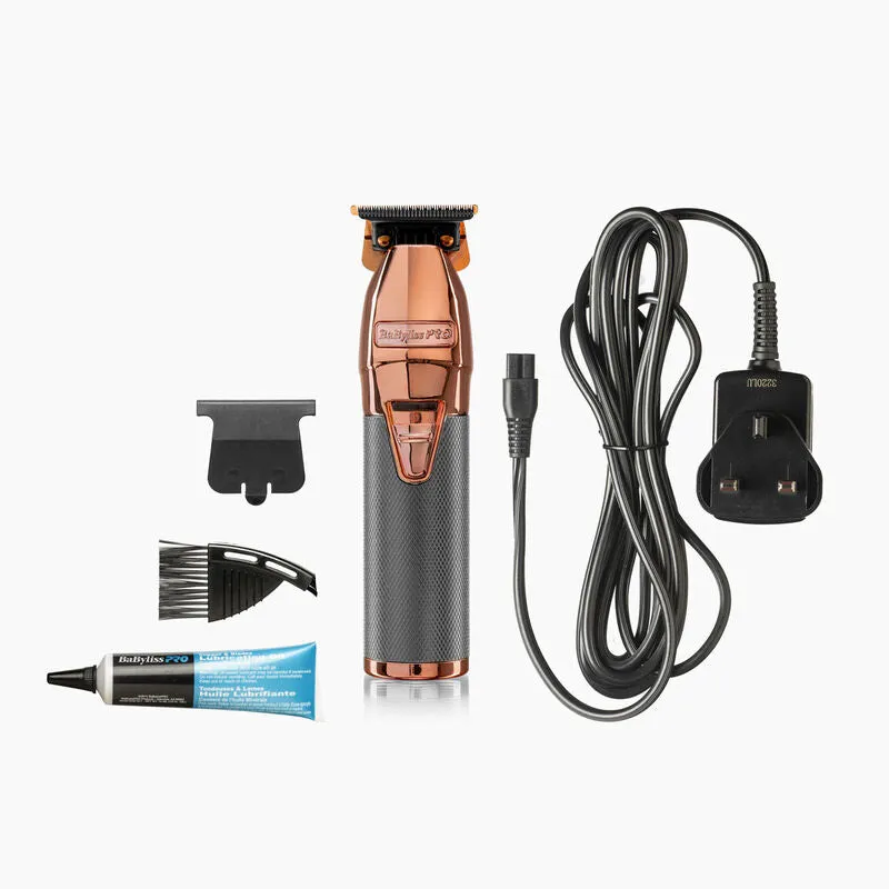 Babyliss Skeleton Super Motor Trimmer - Rose Gold