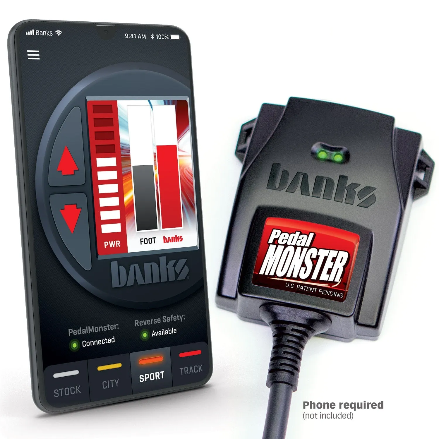 Banks Power 64320 PedalMonster® Kit; For Use w/Phone; Aptiv GT 150; 6 Way; Stand Alone;