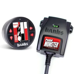 Banks Power 64322 PedalMonster® Kit; w/Banks iDash 1.8 SuperGauge; Aptiv GT 150; 6 Way;