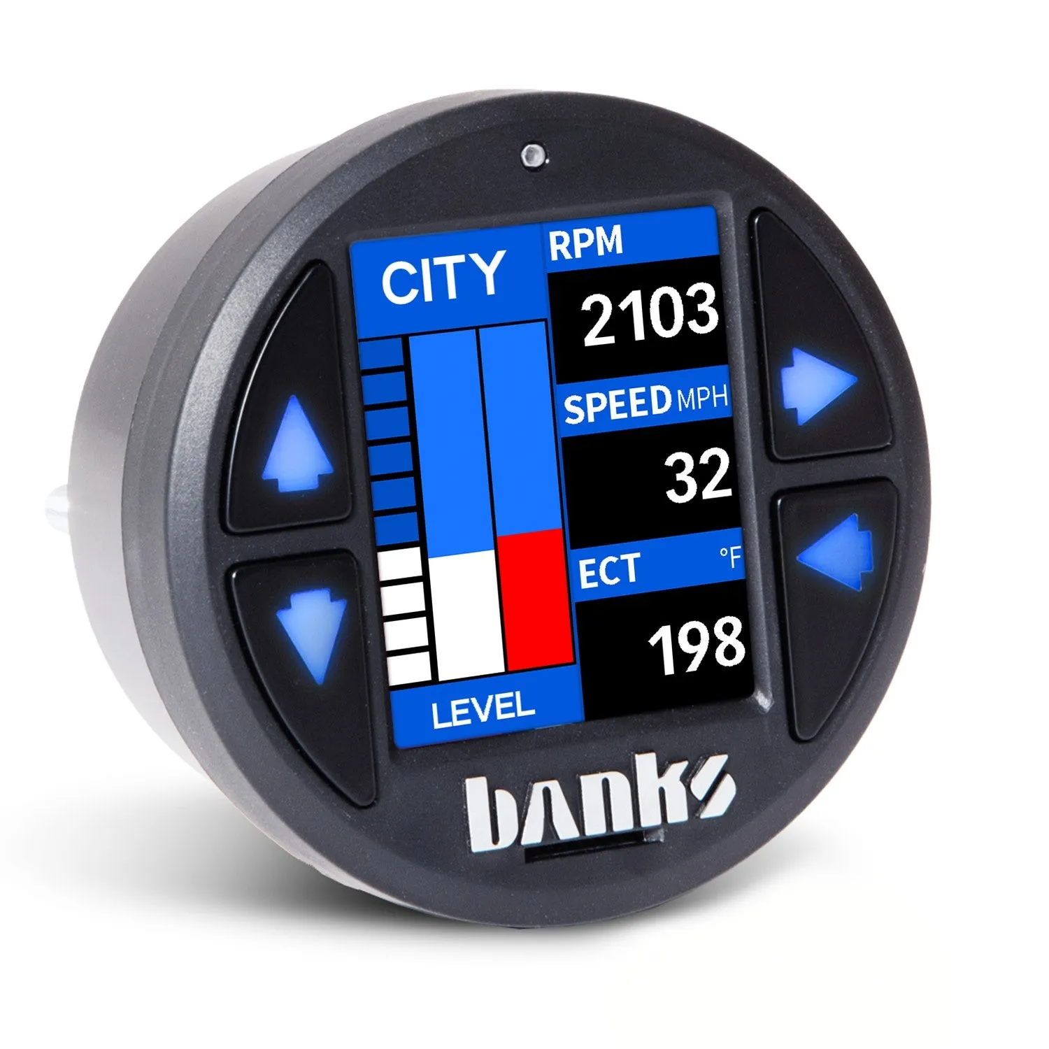 Banks Power 64322 PedalMonster® Kit; w/Banks iDash 1.8 SuperGauge; Aptiv GT 150; 6 Way;