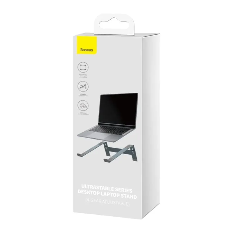 Baseus Laptop Stand 4-Gear Adjustable, Space Grey -B10053100811-00