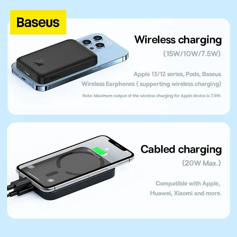 Baseus Sleek Magnetic Wireless Power Bank: Your Ultimate Charging Solution