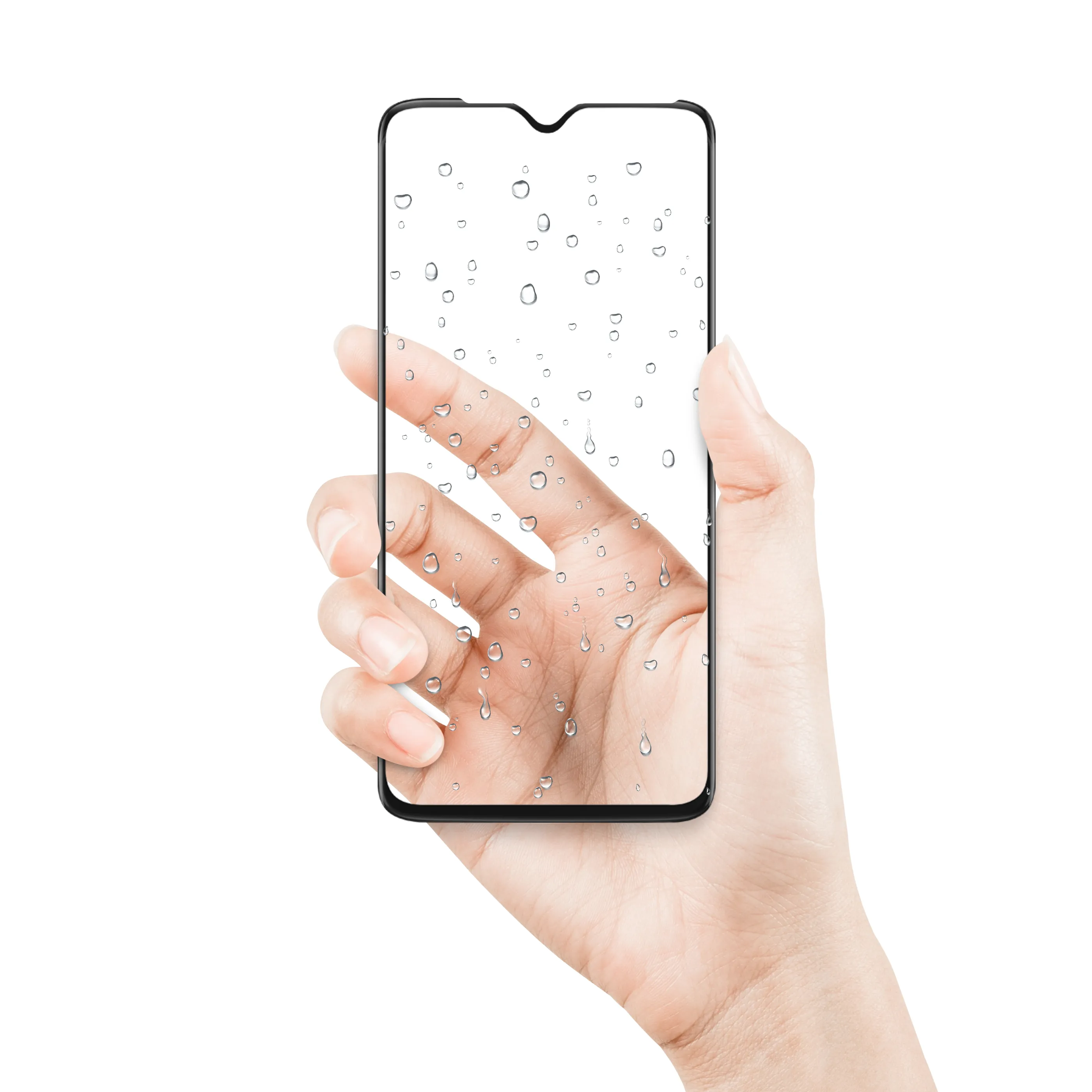 Black Shield Premium Realme XT/X2 Tempered Glass