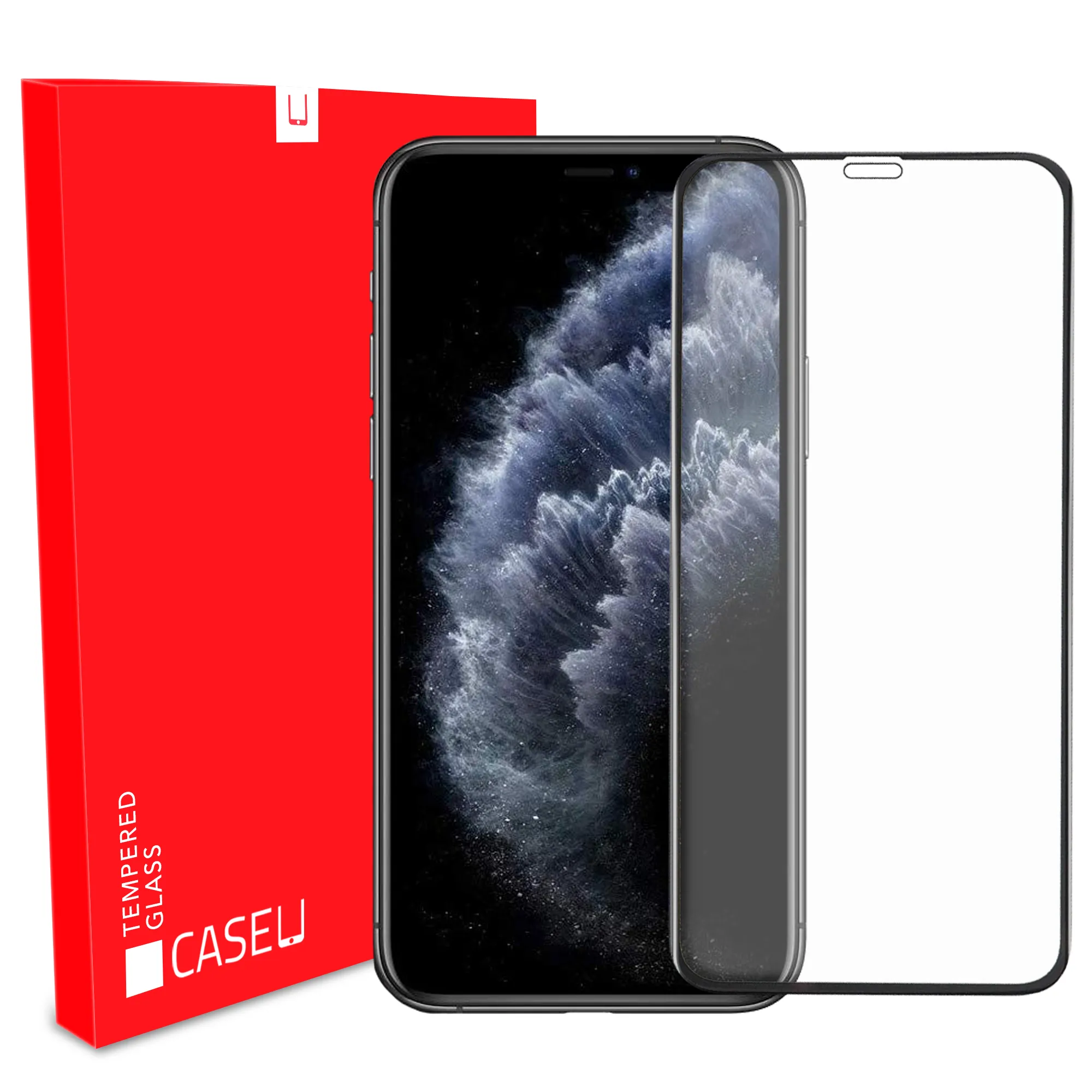 Black Shield Premium Tempered Glass - iPhone 11 Pro