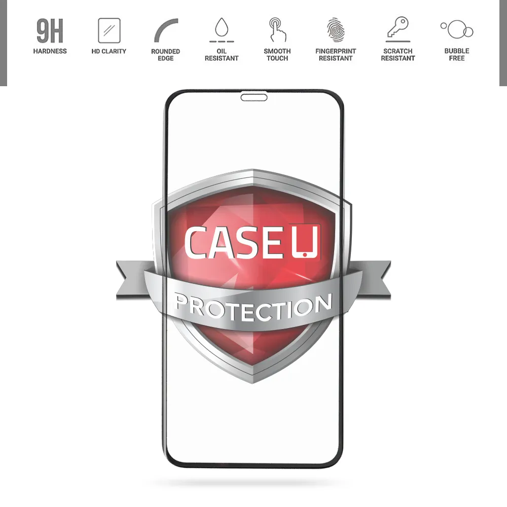 Black Shield Premium Tempered Glass - iPhone 11 Pro