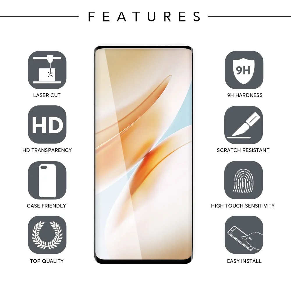 Black Shield Premium Tempered Glass - OnePlus 8