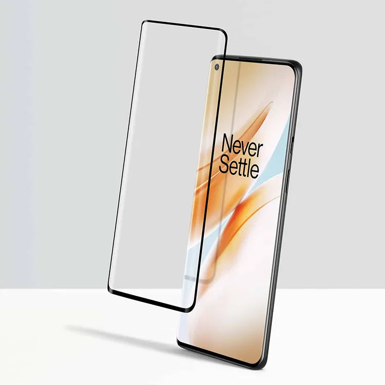 Black Shield Premium Tempered Glass - OnePlus 8