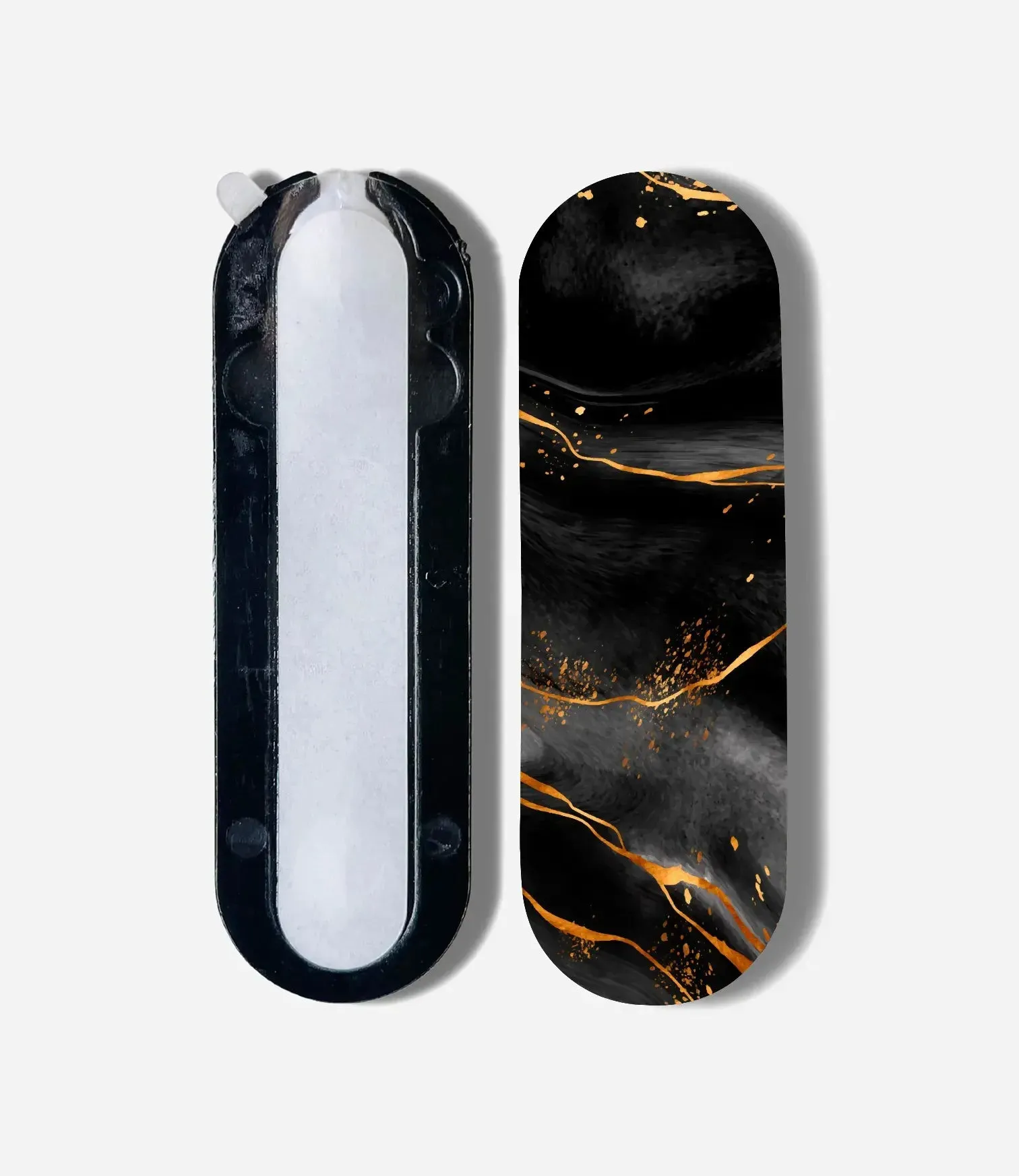 Black/Gold Marble Print Pop Slider