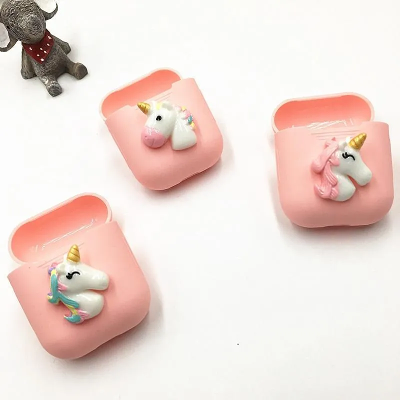 Blue Mane Unicorn AirPods Case