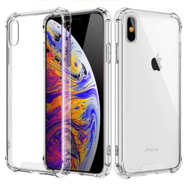 Bumper Transparent Silicone Phone Case