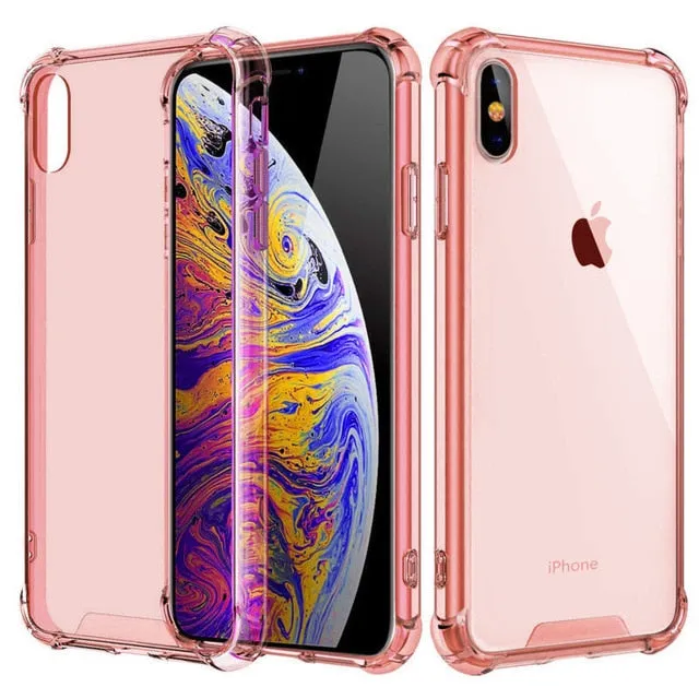Bumper Transparent Silicone Phone Case