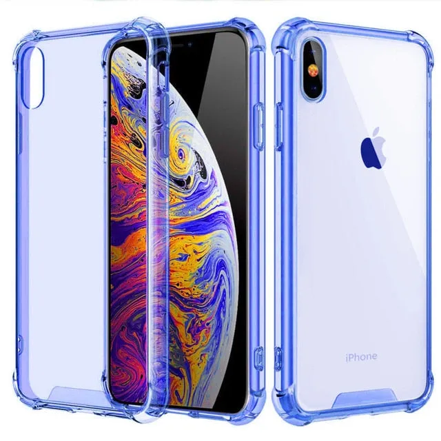 Bumper Transparent Silicone Phone Case