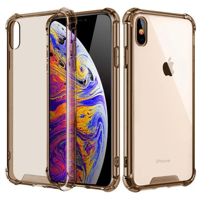 Bumper Transparent Silicone Phone Case