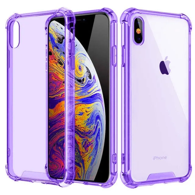 Bumper Transparent Silicone Phone Case