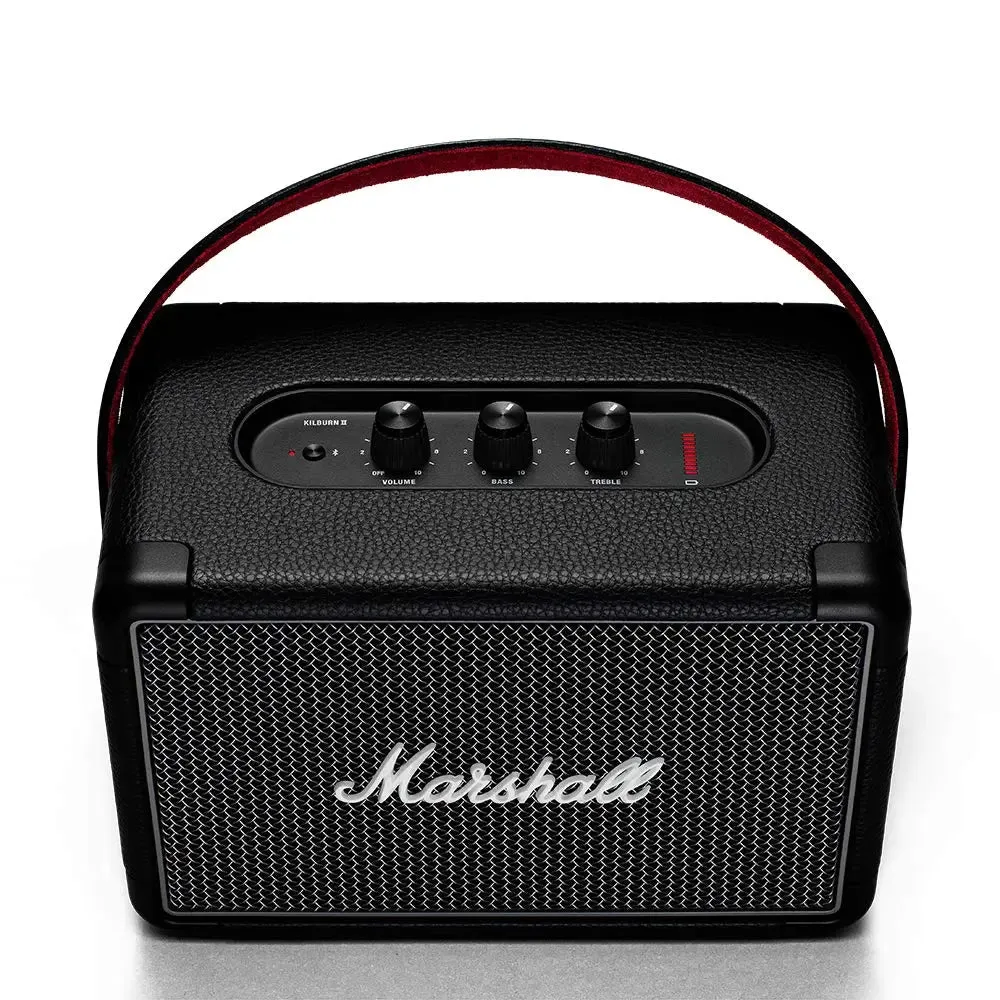 Certified Refurbished - Marshall Kilburn II Portable Bluetooth Speaker, Black