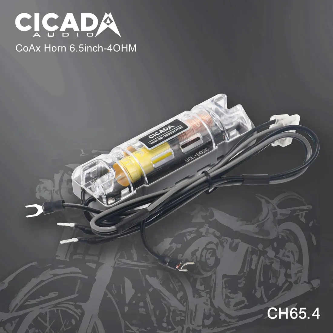 CICADA AUDIO CH65 PRO COAXIAL HORN SPEAKER 6.5" (2Ω AND 4Ω)