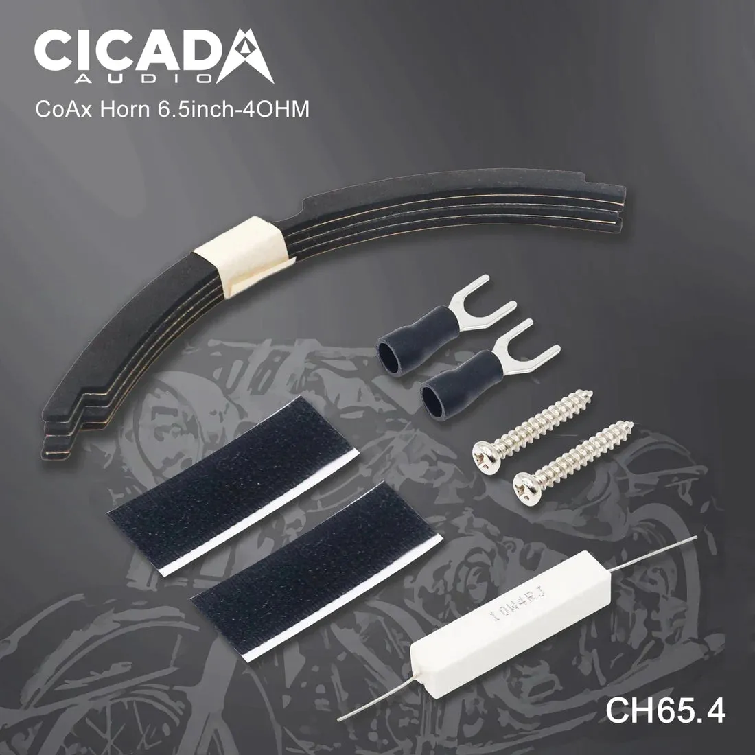 CICADA AUDIO CH65 PRO COAXIAL HORN SPEAKER 6.5" (2Ω AND 4Ω)
