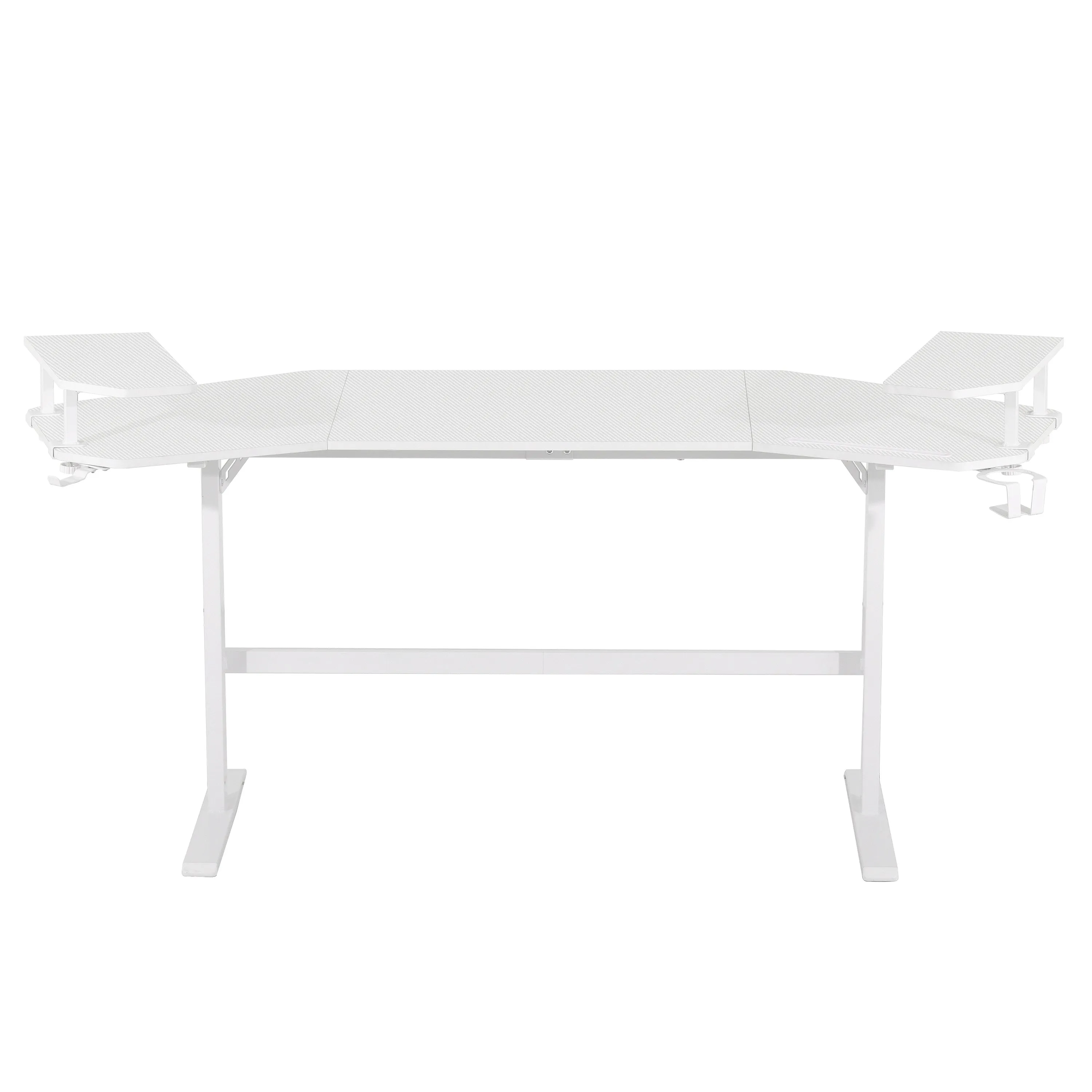 Defender White Gaming Desk