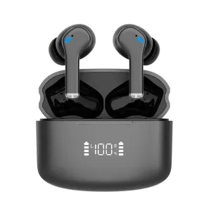 Dual Noise Cancelling True Wireless Earbuds Bluetooth Headphones