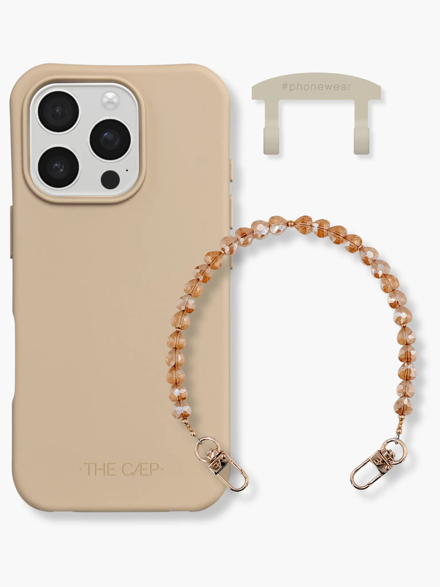 Dune   Tan Heart Wristlet Bundle