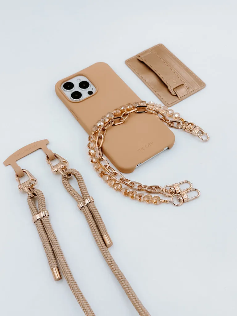 Dune   Tan Heart Wristlet Bundle