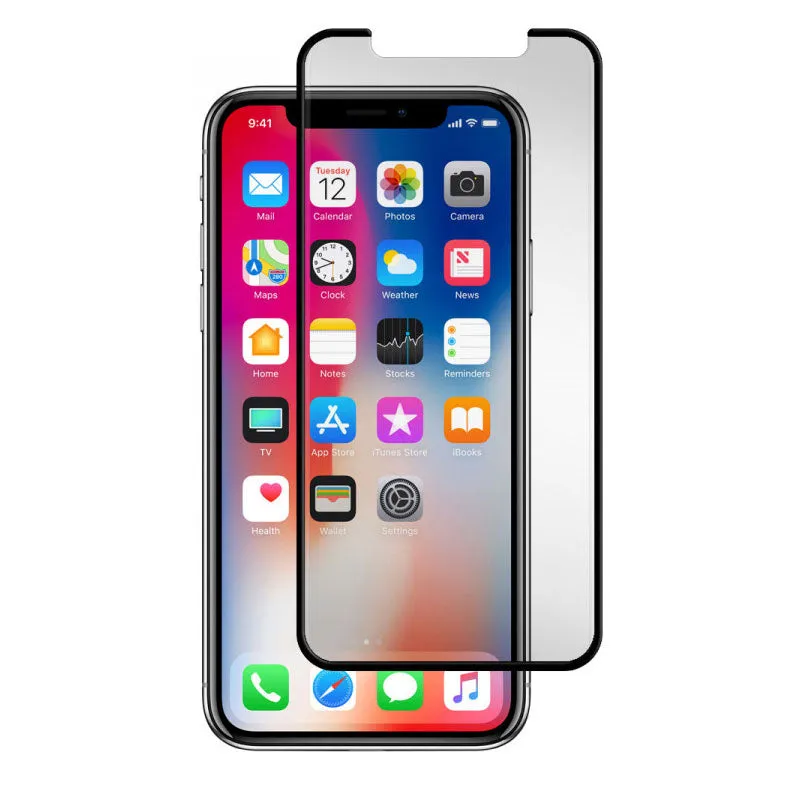 Gadget Guard Black Ice Cornice Curved Tempered Glass for Apple iPhone X / XS