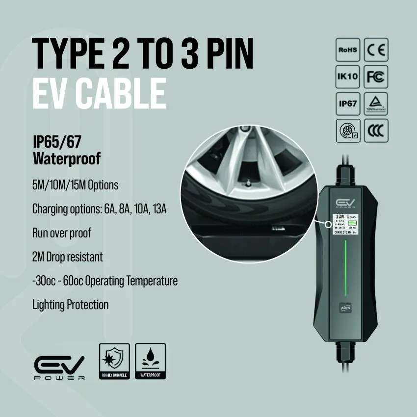 Hyundai i10 EV Charging Cable