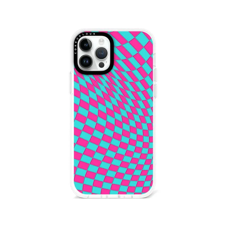 iPhone 12 Pro Fuchsia Flash Phone Case