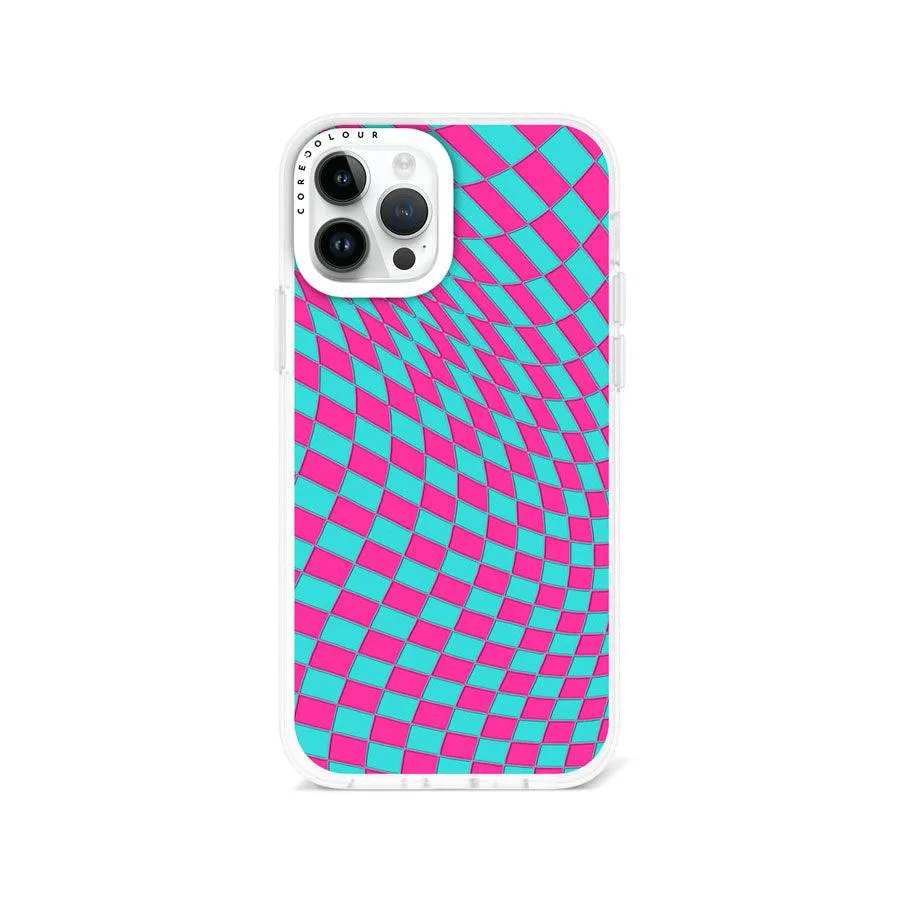 iPhone 12 Pro Fuchsia Flash Phone Case