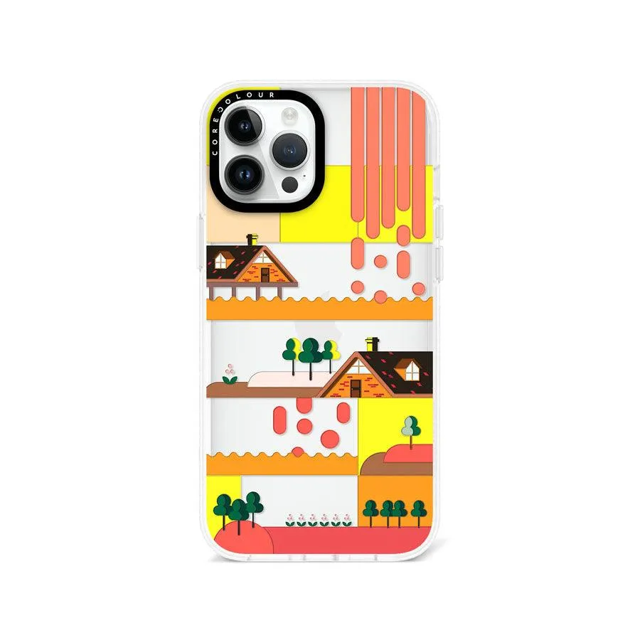 iPhone 12 Pro Max Sunset Cottage Phone Case