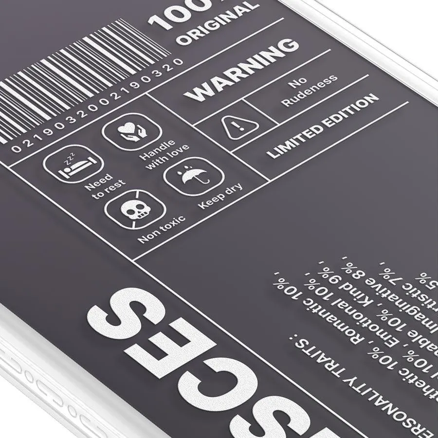 iPhone 12 Pro Max Warning Pisces Phone Case