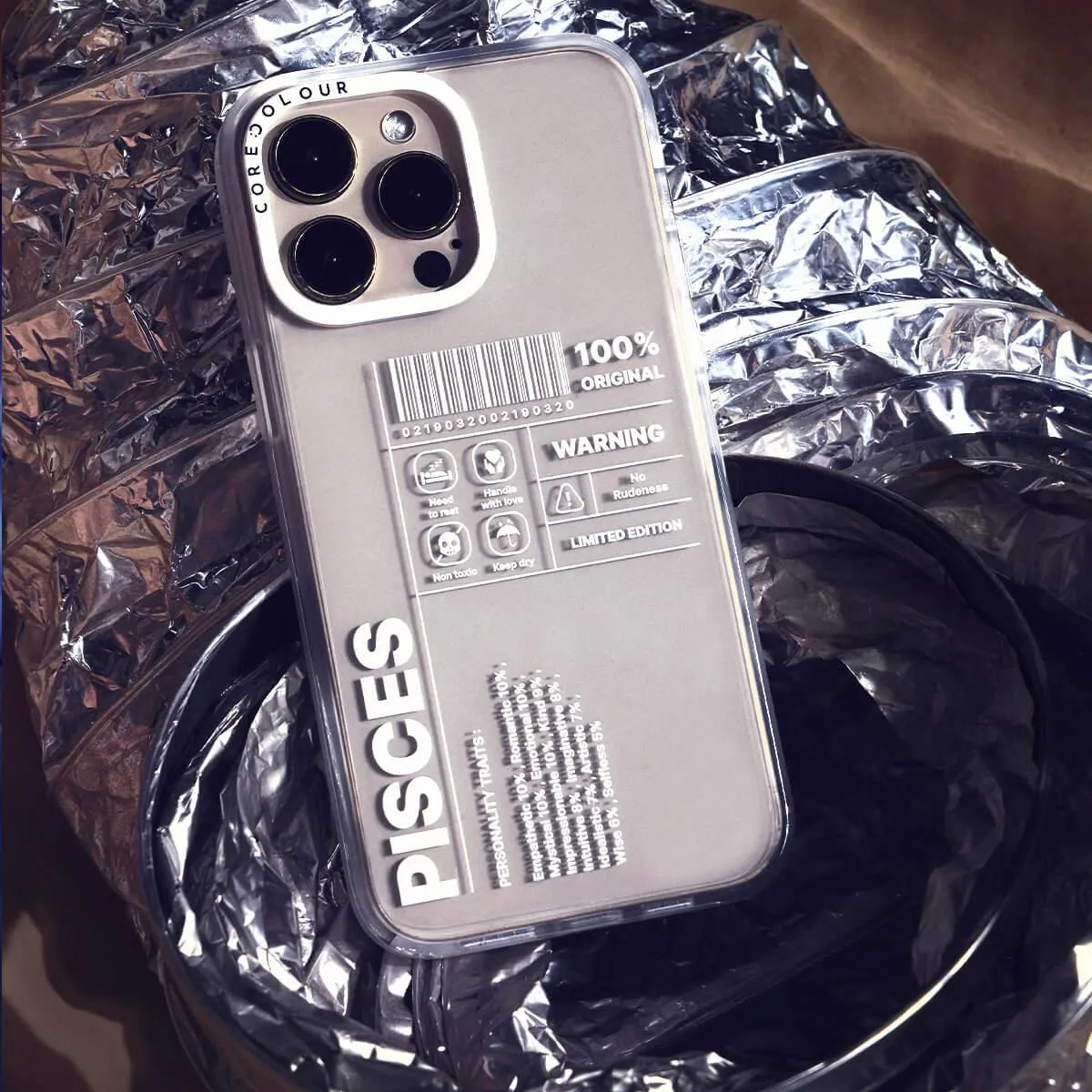 iPhone 12 Pro Max Warning Pisces Phone Case