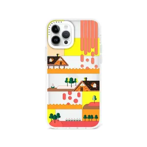 iPhone 12 Pro Sunset Cottage Phone Case