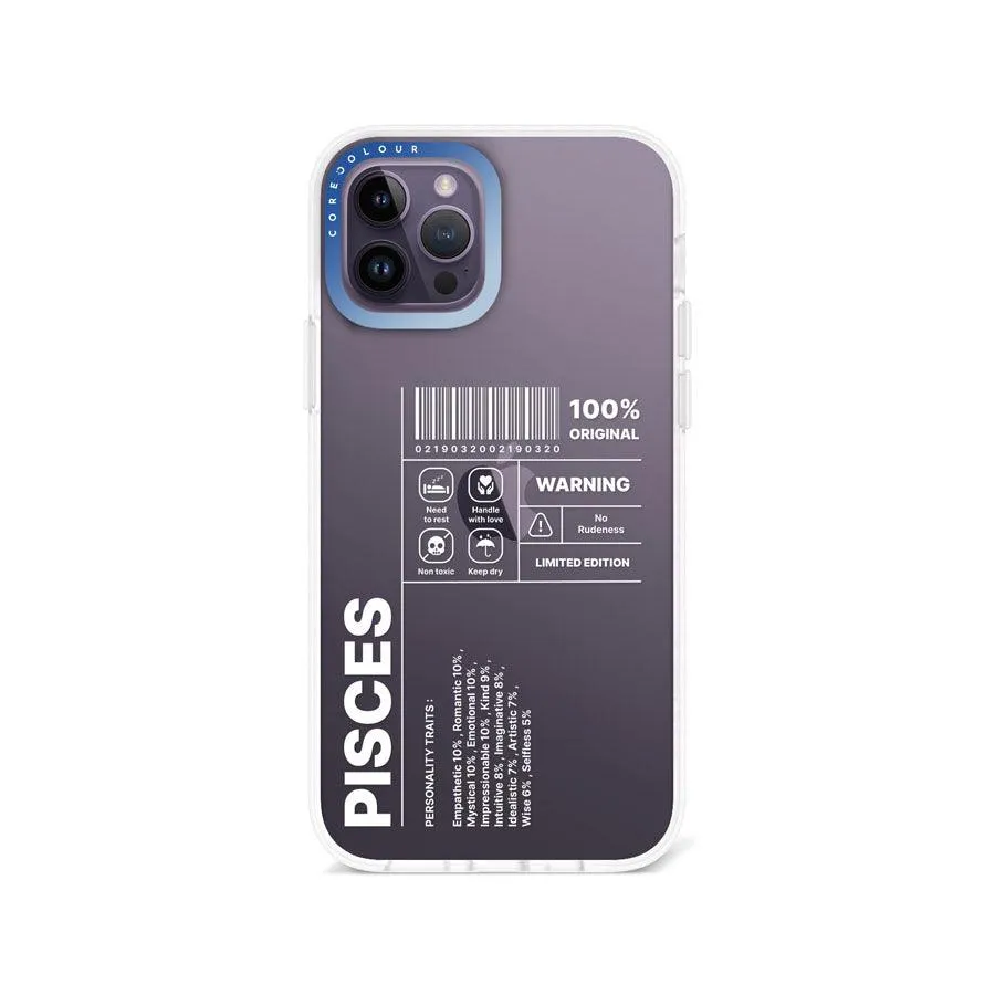iPhone 12 Pro Warning Pisces Phone Case