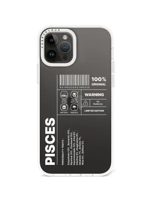 iPhone 12 Pro Warning Pisces Phone Case