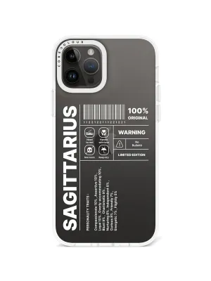 iPhone 12 Pro Warning Sagittarius Phone Case