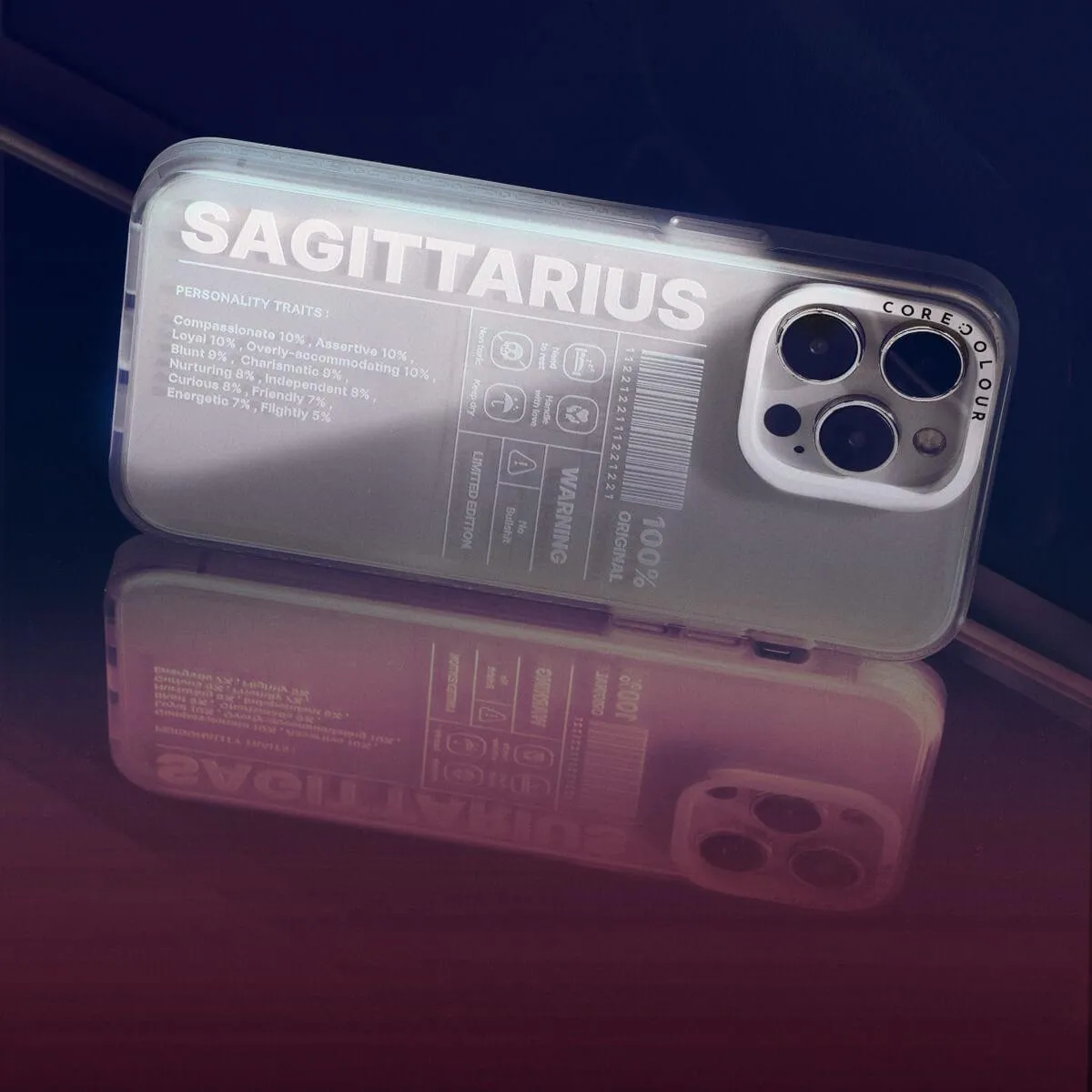 iPhone 12 Pro Warning Sagittarius Phone Case