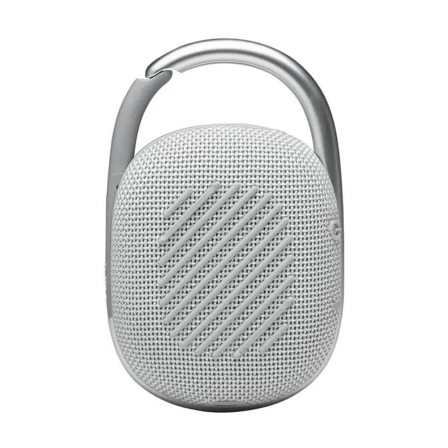 JBL Clip 4 Portable Speaker System, White
