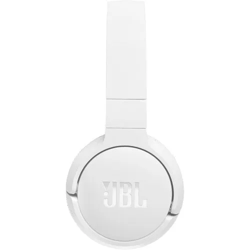JBL TUNE 670NC Wireless Noise-Cancelling Over-Ear Headphones (White)