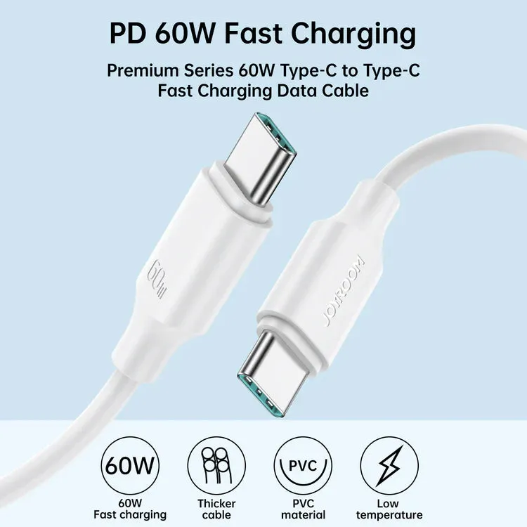 Joyroom Fast Charging Type-C to Type-C Cable 60W / 1m